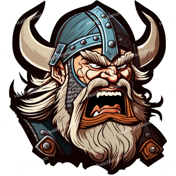 Enraged Warrior Viking Design Sale - Image 4