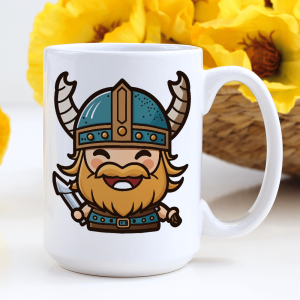 Surprised Viking Warrior Design Cheap - Image 2