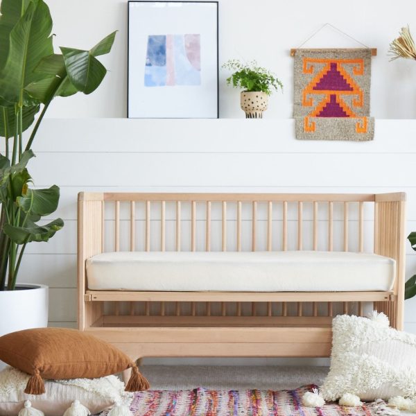Organic Waterproof Crib Protector Pad on Sale - Image 2