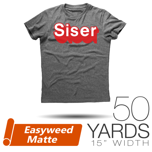 Siser EASYWEED MATTE Heat Transfer Vinyl - 15  x 50 Yards Discount