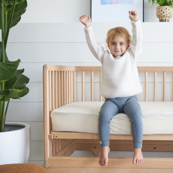 Organic Waterproof Crib Protector Pad on Sale - Image 3